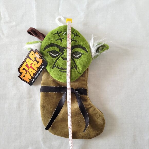 NEW Star Wars Yoda Christmas Stocking – Plush & Embroidered, Kohl's Exclusive - Picture 6 of 7